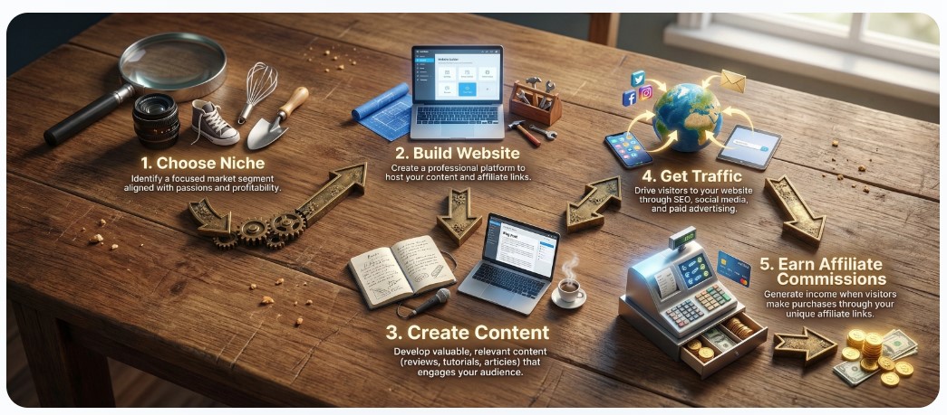 learning affiliate marketing training