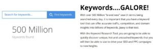 best keyword research tool