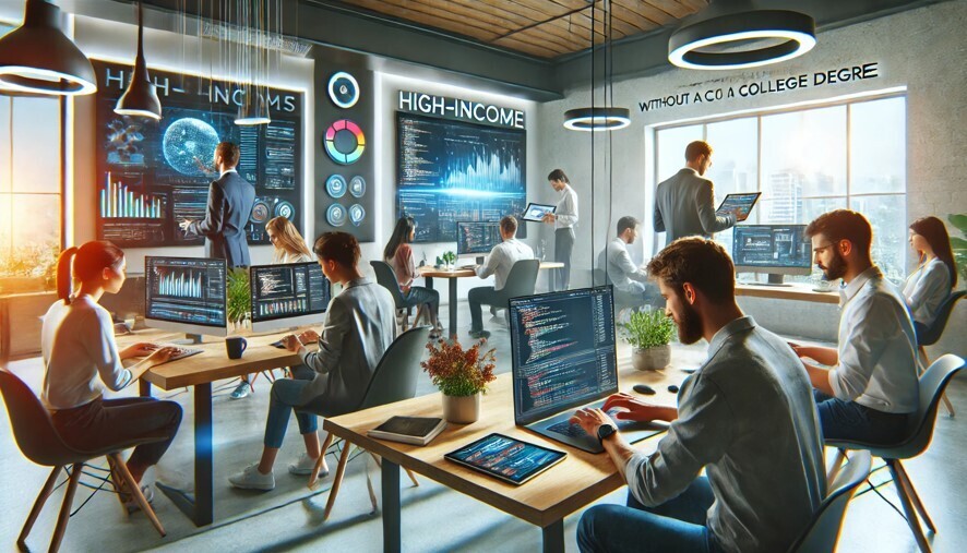 High-Income Skills: Learn and Earn Without a Degree