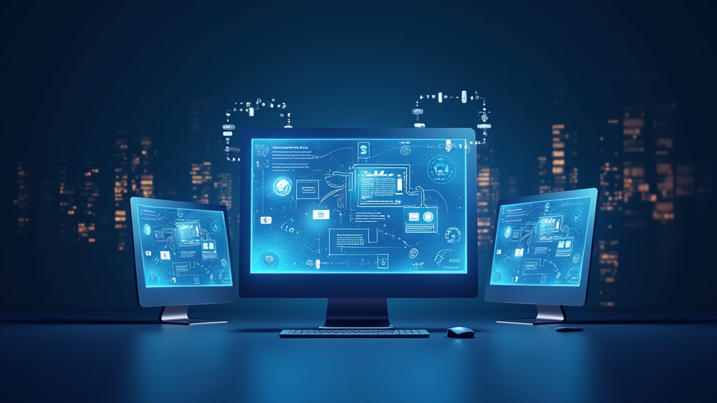 Online learning illustration