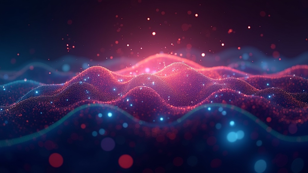 AI-generated abstract background for digital media creation