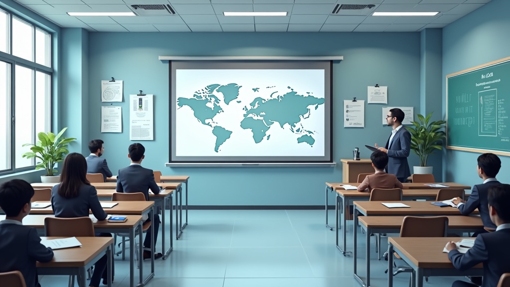 Virtual learning environment with AI-generated instructional media