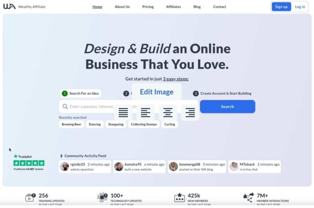 start an online business with wealthy affiliate