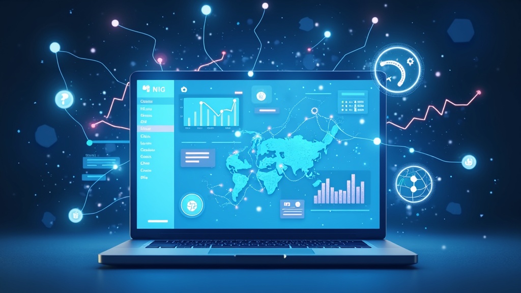 AI interface displaying pop-up alerts and security safeguards